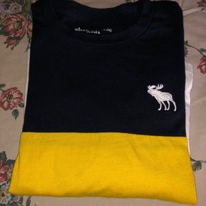 Abercrombie Boys 5/6 Long Sleeve Striped TShirt